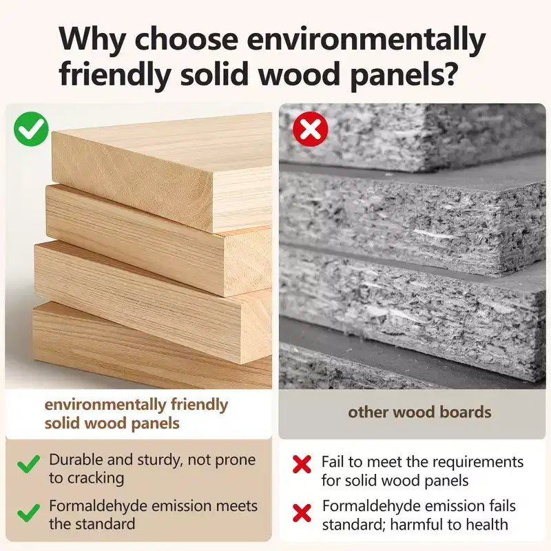 Meuble TV en bois naturel de 220 cm avec portes à lattes, pour téléviseurs jusqu'à 90"