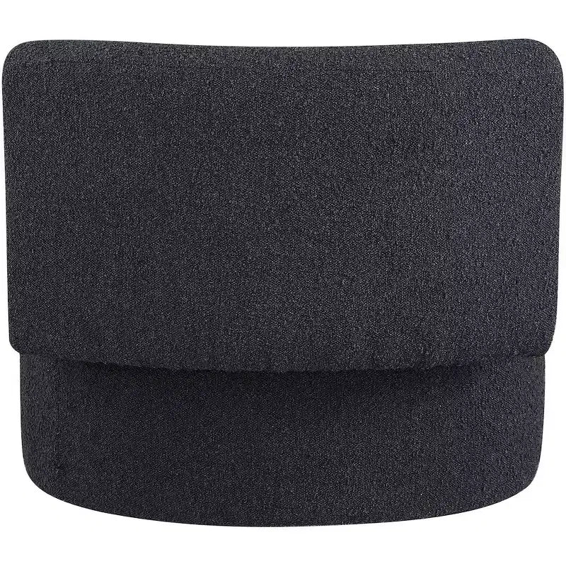 Fauteuil d'appoint en tissu bouclé, une place – Noir / Crème / Vert / Gris