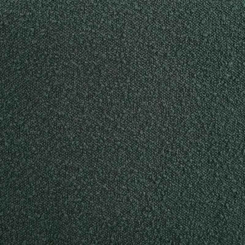 Fauteuil d'appoint en tissu bouclé, une place – Noir / Crème / Vert / Gris