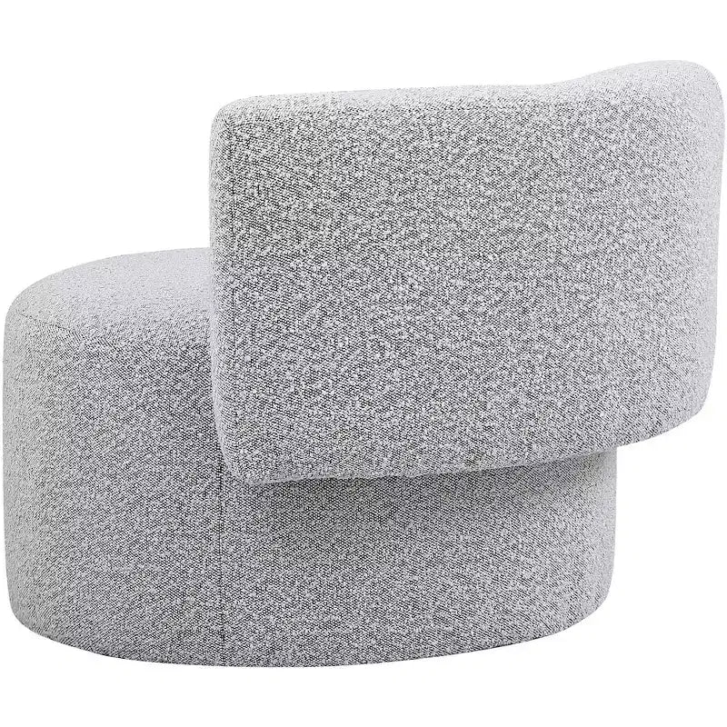 Fauteuil d'appoint en tissu bouclé, une place – Noir / Crème / Vert / Gris