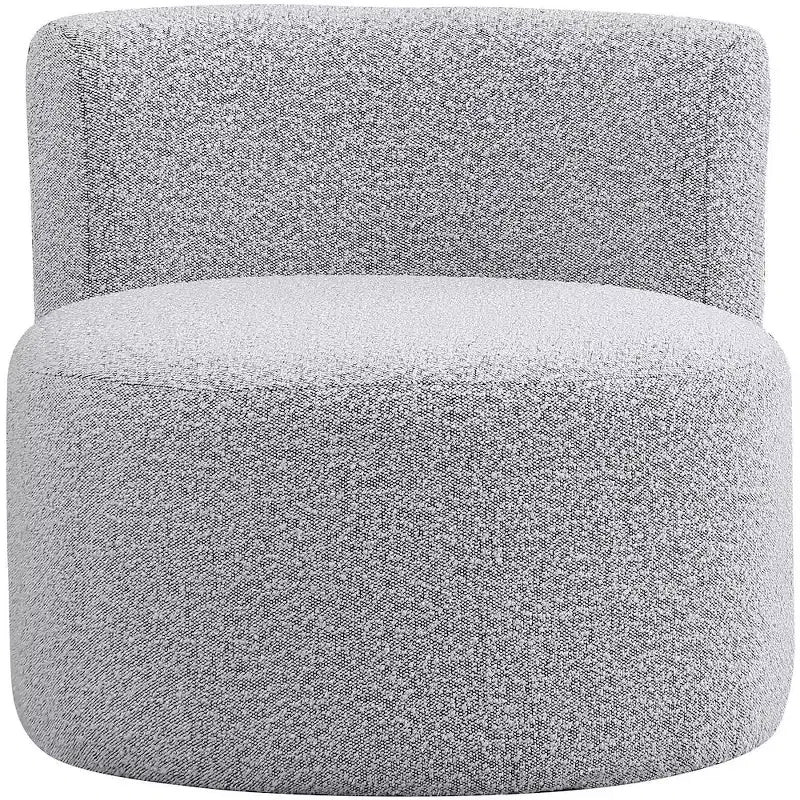 Fauteuil d'appoint en tissu bouclé, une place – Noir / Crème / Vert / Gris