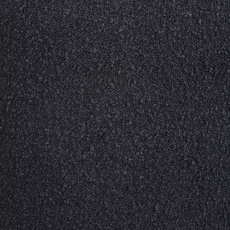 Fauteuil d'appoint en tissu bouclé, une place – Noir / Crème / Vert / Gris