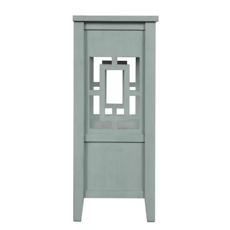 Console vintage avec 4 tiroirs et étagère ouverte – Plusieurs couleurs