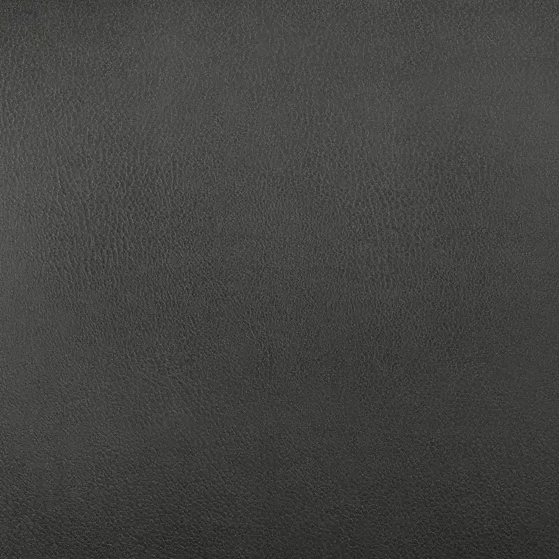 Fauteuil pivotant cylindrique en similicuir gris foncé, 1 place