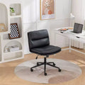 Chaise de bureau pivotante sans accoudoirs, noir/gris/blanc, réglable en hauteur, 1 personne