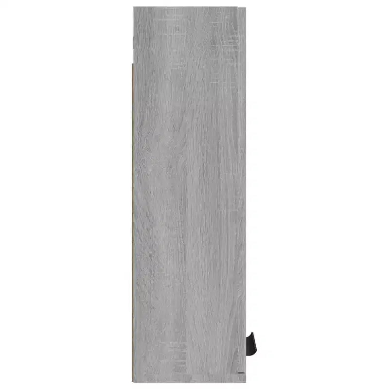Meuble sous-lavabo mural gris Sonoma à porte unique