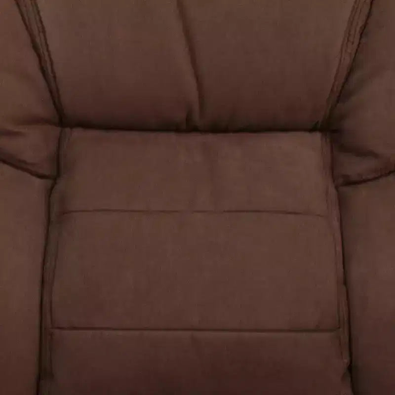 Chaise visiteur en microfibre avec accoudoirs fixes et piètement luge, 1 place
