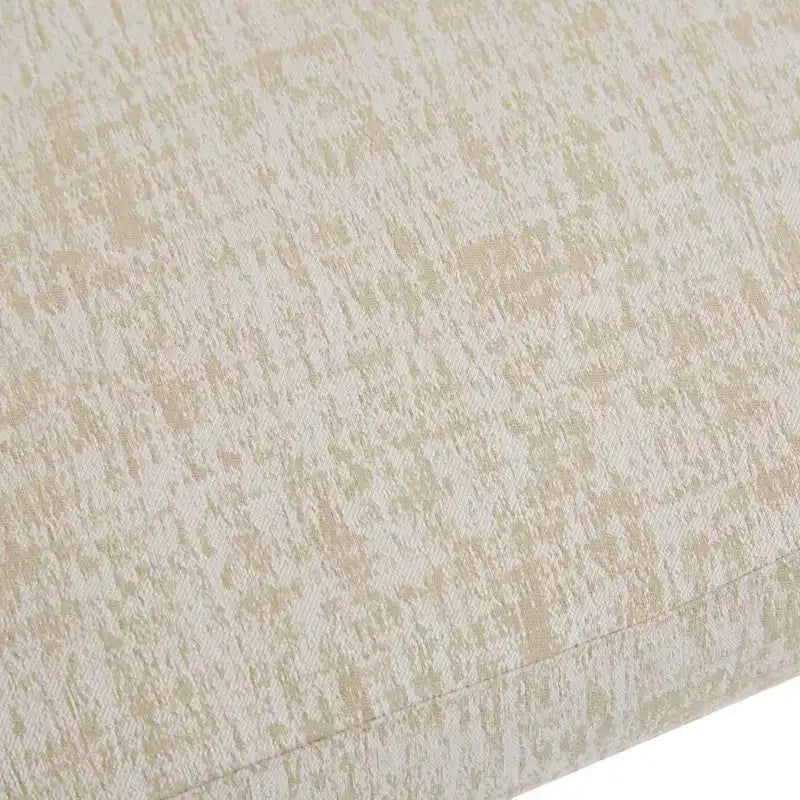 Chaise de salle à manger sans accoudoirs, dossier bas, crème/gris, lot de 2