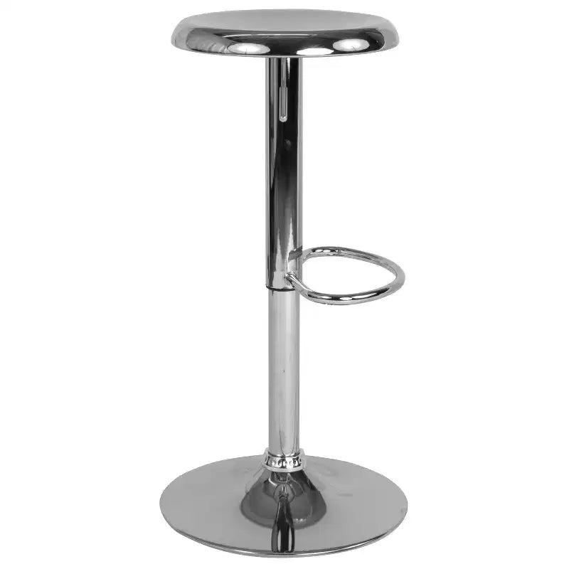Tabouret de bar pivotant à hauteur réglable, sans dossier, 1 place