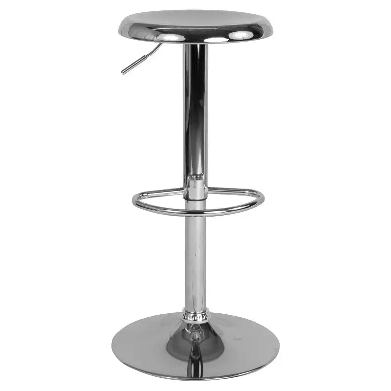 Tabouret de bar pivotant à hauteur réglable, sans dossier, 1 place