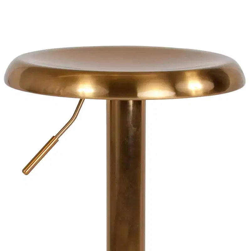 Tabouret de bar pivotant à hauteur réglable, sans dossier, 1 place