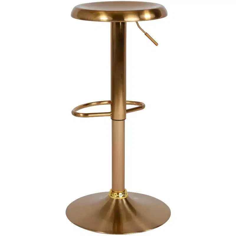 Tabouret de bar pivotant à hauteur réglable, sans dossier, 1 place