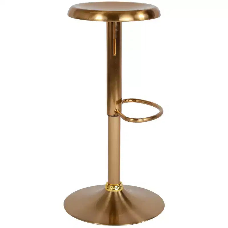 Tabouret de bar pivotant à hauteur réglable, sans dossier, 1 place