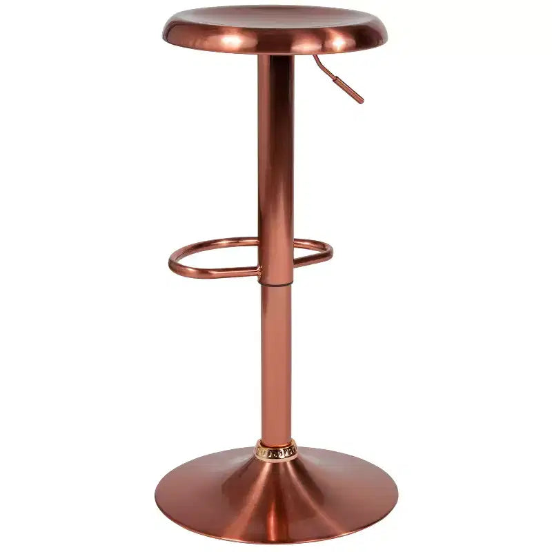 Tabouret de bar pivotant à hauteur réglable, sans dossier, 1 place