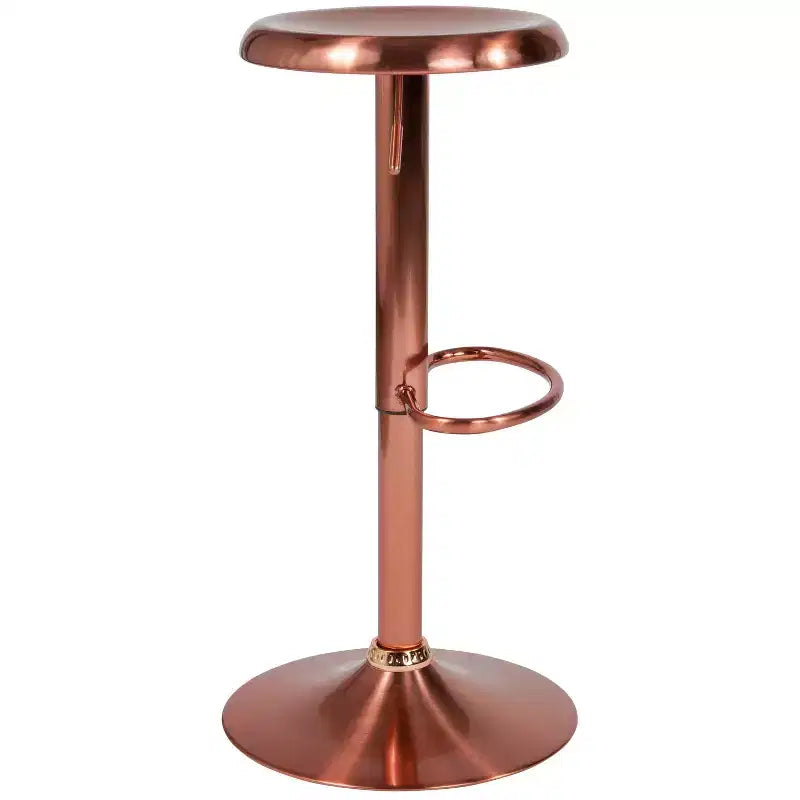 Tabouret de bar pivotant à hauteur réglable, sans dossier, 1 place