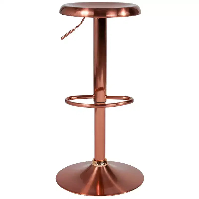 Tabouret de bar pivotant à hauteur réglable, sans dossier, 1 place