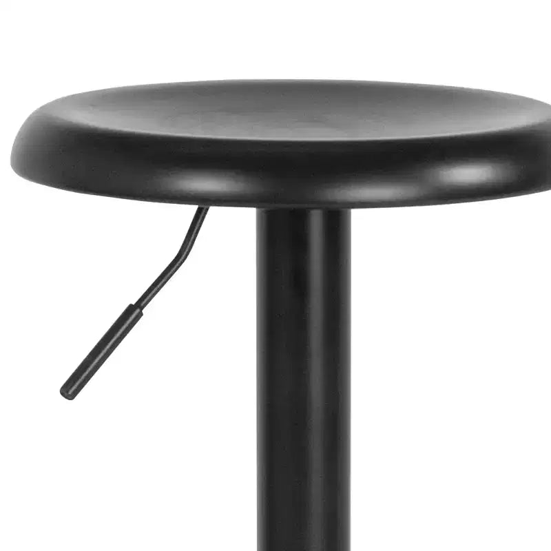 Tabouret de bar pivotant à hauteur réglable, sans dossier, 1 place