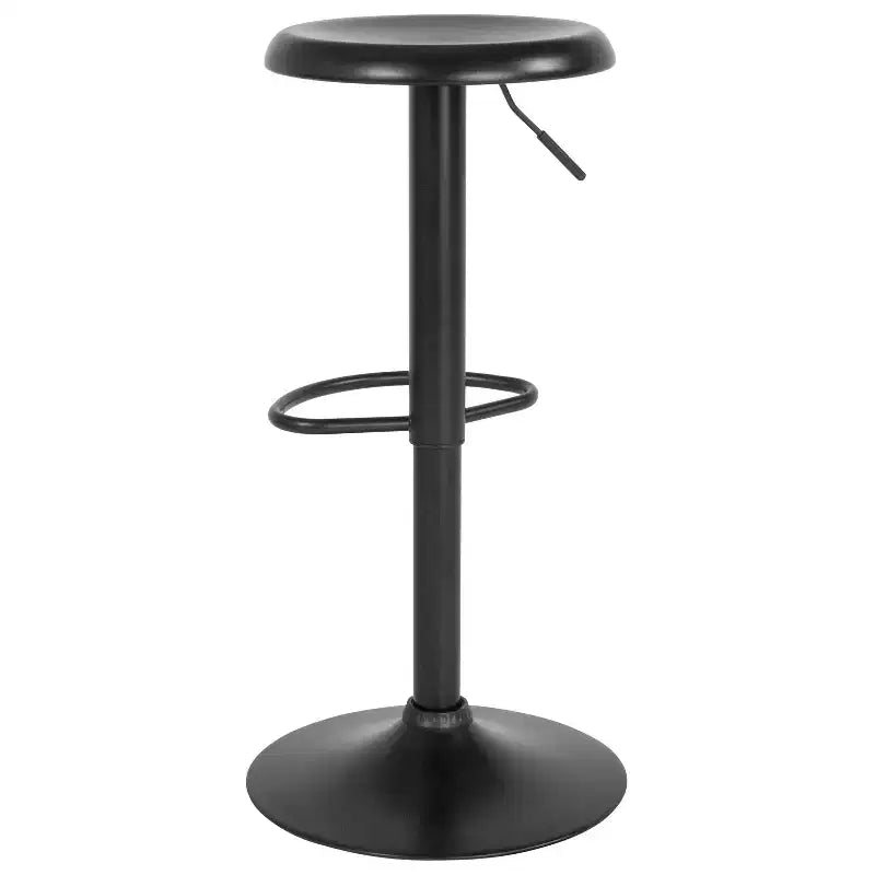 Tabouret de bar pivotant à hauteur réglable, sans dossier, 1 place