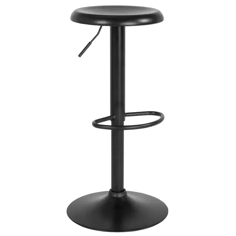 Tabouret de bar pivotant à hauteur réglable, sans dossier, 1 place