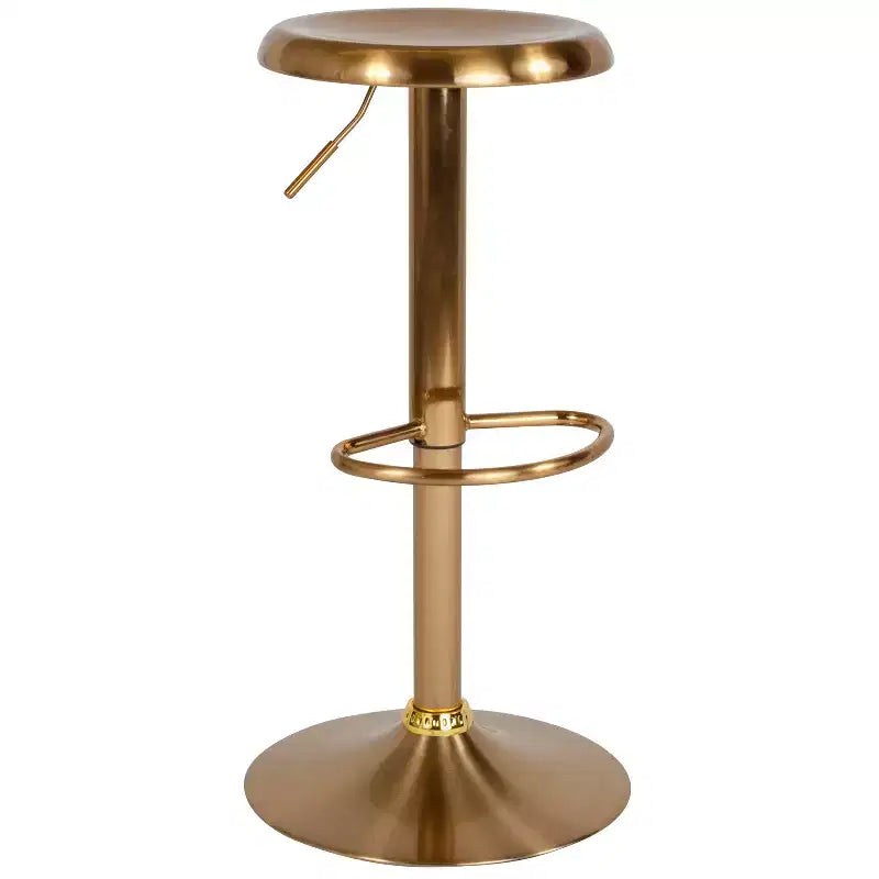 Tabouret de bar pivotant à hauteur réglable, sans dossier, 1 place