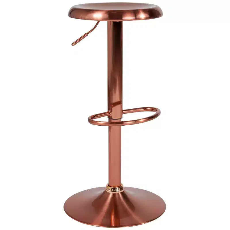 Tabouret de bar pivotant à hauteur réglable, sans dossier, 1 place